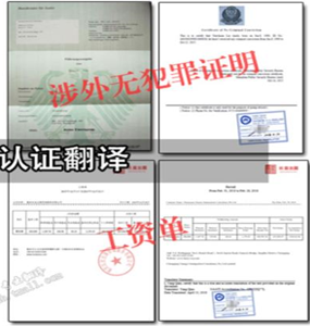 证明类证件案例